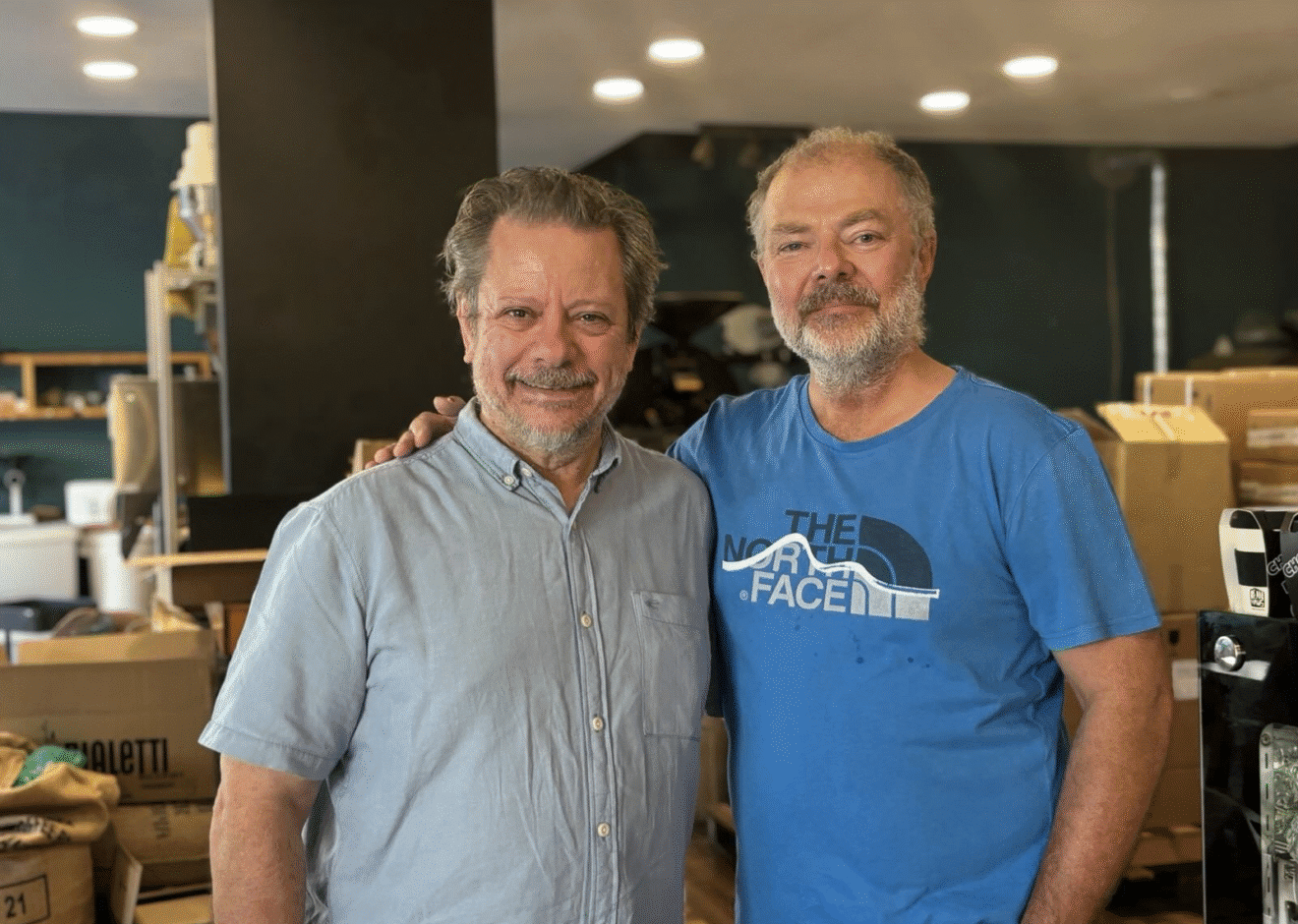 BEANHAUS Charalampos - Artisan Coffee Roasters in Cyprus. 95 Coffee Roasting Company visit by Tony - Highland roasted coffee